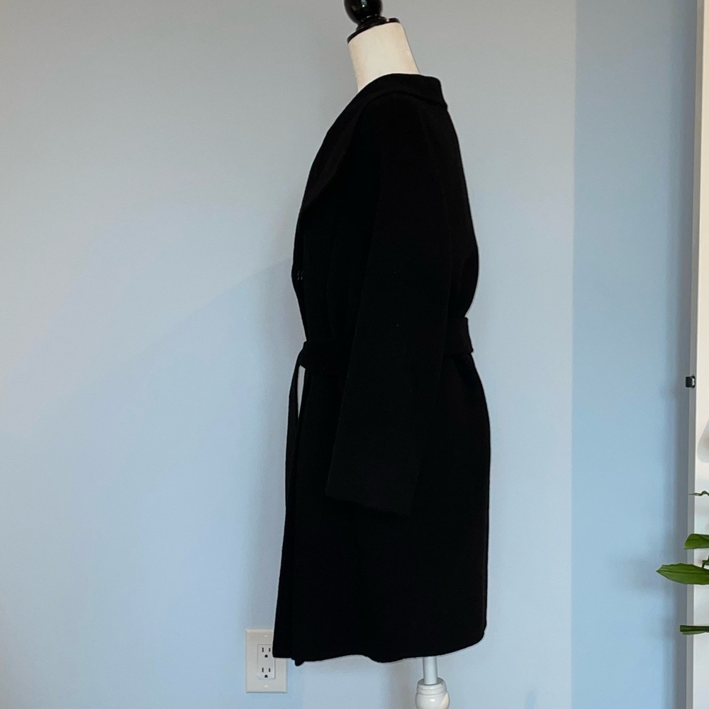 BR Black Wool Coat - Picture 5 of 9